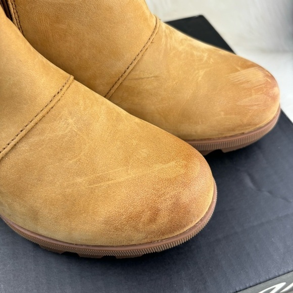 SOREL JOAN OF ARCTIC WEDGE CHELSEA ANKLE BOOTIES - Picture 6 of 9